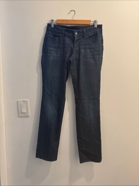 Dark Blue Women’s Straight-Leg Jeans